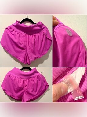 FREE PEOPLE MOVEMENT Game Time Shorts Hot Pink Large